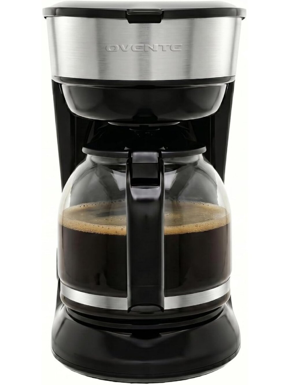12-Cup Drip Coffee Maker with Easy On/Off Switch, Compact & Stylish Design